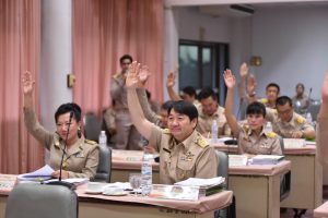 7 พ.ค.61 ประชุมสภา สมัยสามัญ สมัยที่ 2 ประจำปี 2561 ครั้งที่ 1 ณ ห้องประชุมกาญจนาภิเษก