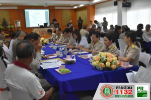 21ม.ค.62 ประชุมเตรียมความพร้อมการจัดพิธีมอบคืนโฉนดที่ดิน “คืนความสุขให้ประชาชนลดความเหลื่อมล้ำของสังคม” โรงเรียนราชสีมาวิทยาลัย จังหวัดนครราชสีมา