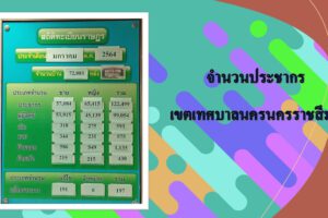 9 ก.พ.64 สถิติข้อมูลประชากรเดือน มกราคม 2564