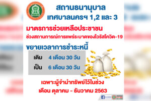 5 ก.พ.64 มาตรการช่วยเหลือประชาชน