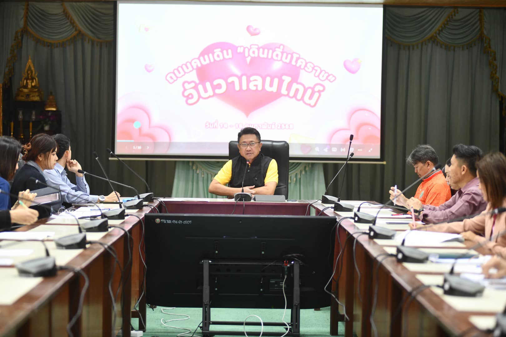 17 ม.ค.68 ประชุมเตรียมความพร้อมการจัดเดินเดิ่นโคราช